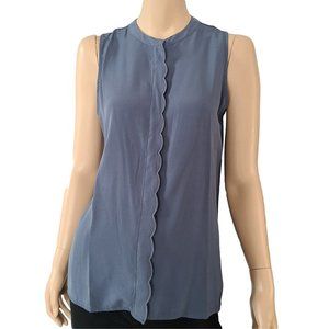 ANN TAYLOR NWT Teal Sleeveless Top M